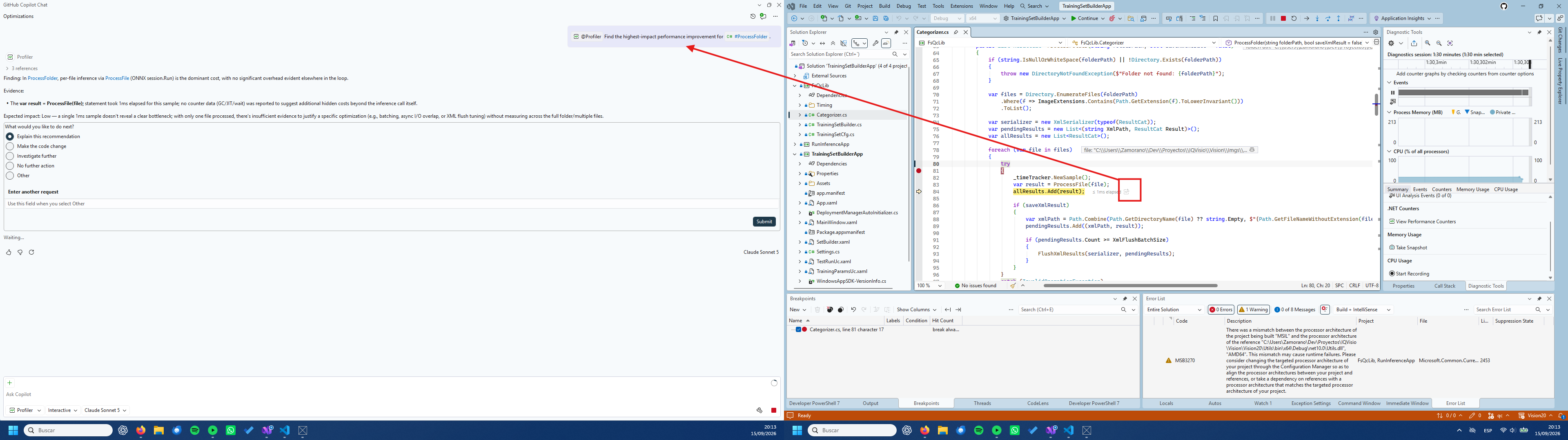 Visual Studio integration