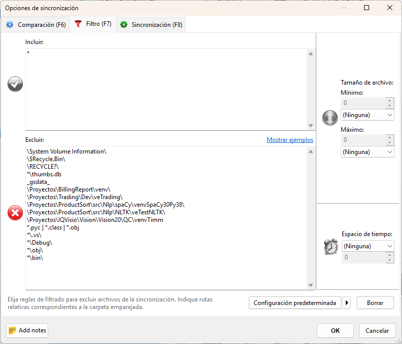 Free File Sync Ignore
